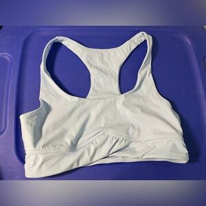 PacSun Racerback Non-Padded Sports Bra light blue - Size medium